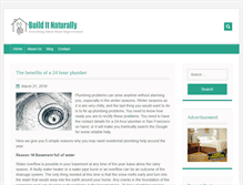 Tablet Screenshot of builditnaturally.com